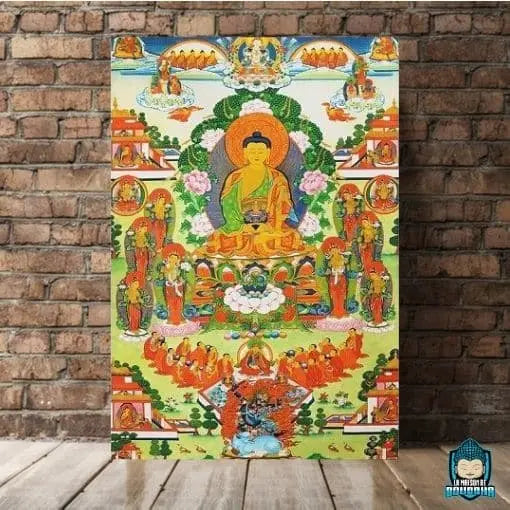 Shakyamuni Thangka  La Maison de Bouddha