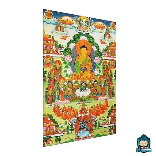 Shakyamuni Thangka  La Maison de Bouddha