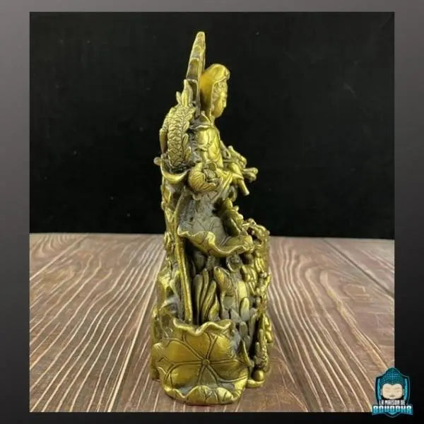Statue de Bouddha en Laiton Guanyin