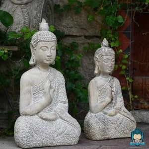 Statue de jardin zen Bouddha  La Maison de Bouddha