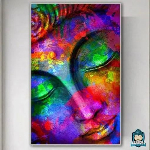 Tableau-Bouddha-Couleur-toile-qualite-canva-La-Maison-de-Bouddha