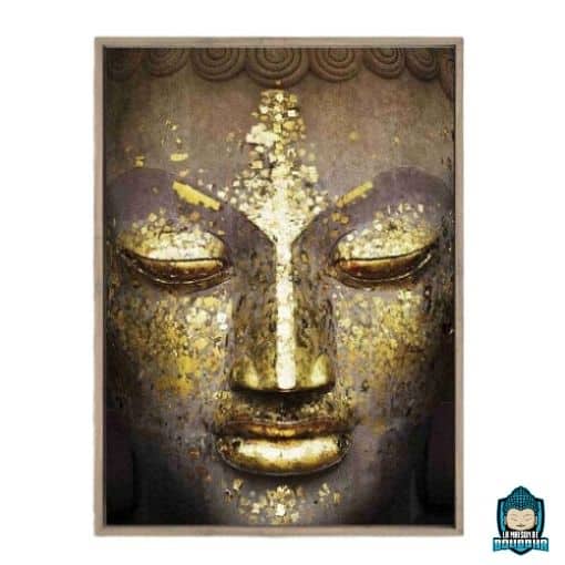 Tableau Bouddha Or  La Maison de Bouddha