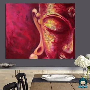 Tableau-Bouddha-Rouge-Amitabha-imprime-canvas-La-Maison-de-Bouddha