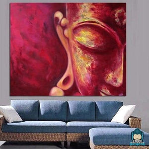 Tableau-Bouddha-Rouge-Amitabha-toile-bouddhiste-imprimee-canvas-La-Maison-de-Bouddha