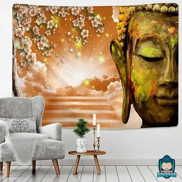 Tapisserie Bouddha Zen