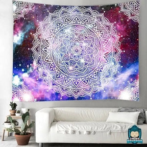 Tapisserie Murale Tissu Mandala