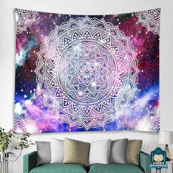 Tapisserie Murale Tissu Mandala