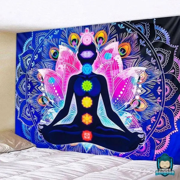 Tenture-7-Chakras-en-polyester-La-Maison-de-Bouddha