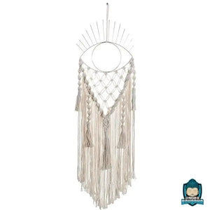 Tenture-Murale-Macrame-a-suspendre-en-coton-tissage-tresse-a-la-main-coloris-beige-blanc-casse