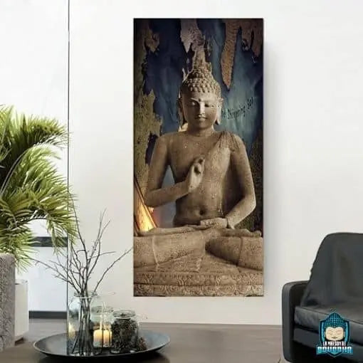 Toile imprimée Bouddha Birman Vitarka  La Maison de Bouddha