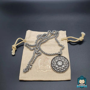 Collier Charms Lotus Blanc  La Maison de Bouddha