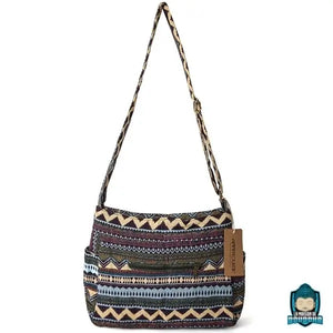 sac en coton ethnique Hobo Motif Aztèque Sacs à main La Maison de Bouddha