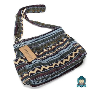 sac en coton ethnique Hobo Motif Aztèque Sacs à main La Maison de Bouddha